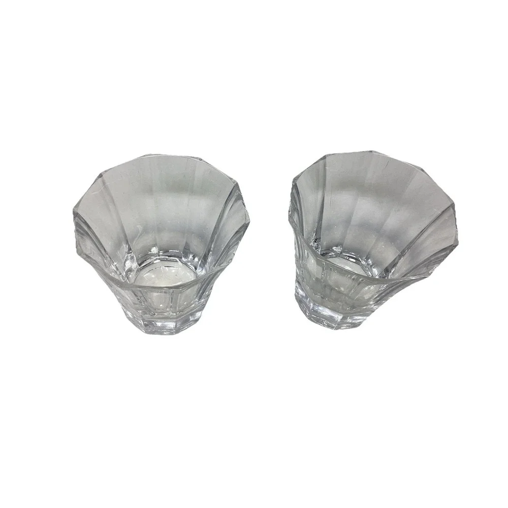 Mikasa Crystal Set Of (2) Double Old Fashioned 4